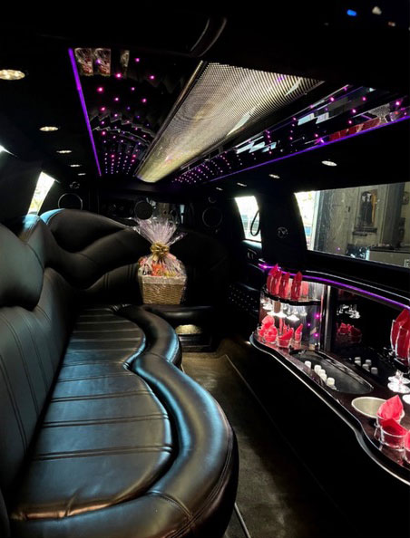 Limousine interior